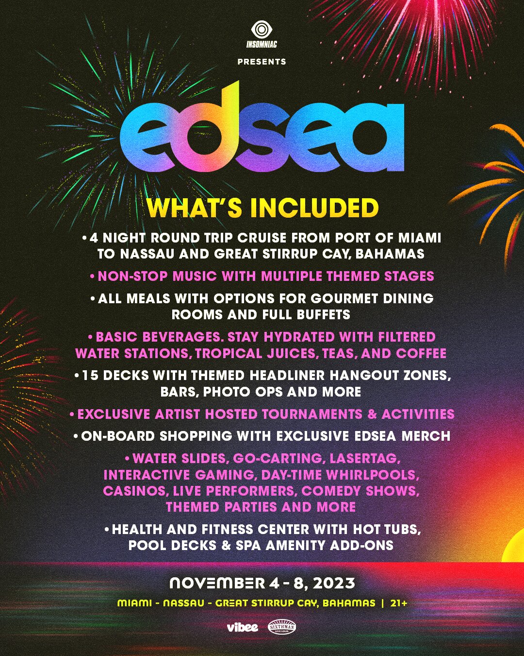 Insomniac launches EDSea, an EDC cruise EDM Life