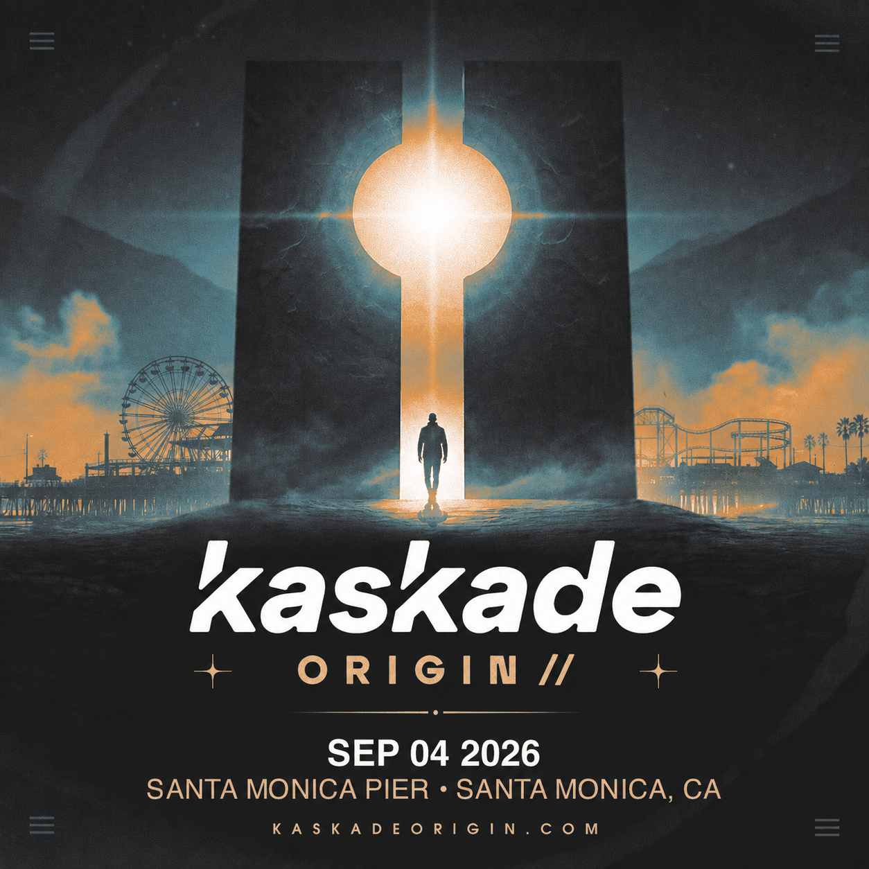 Kaskade to Bring Acclaimed ORIGIN// Show to Santa Monica Pier Labor Day Weekend
