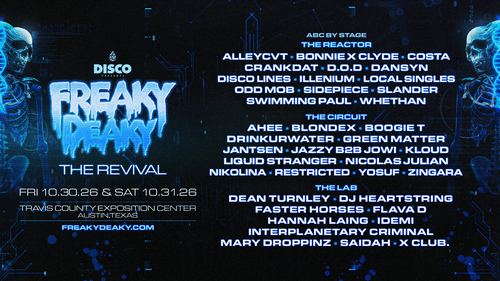 Freaky Deaky: The Revival 2026 Austin lineup